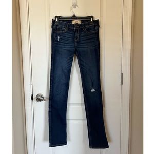 low rise skinny Hollister jeans